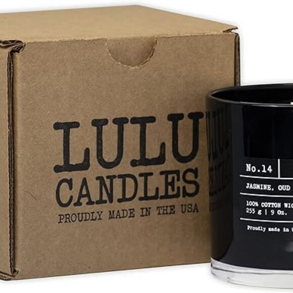 Jasmine, Oud & Sandalwood | Luxury Scented Soy Jar Candle | Hand Poured - Picture 4 of 4